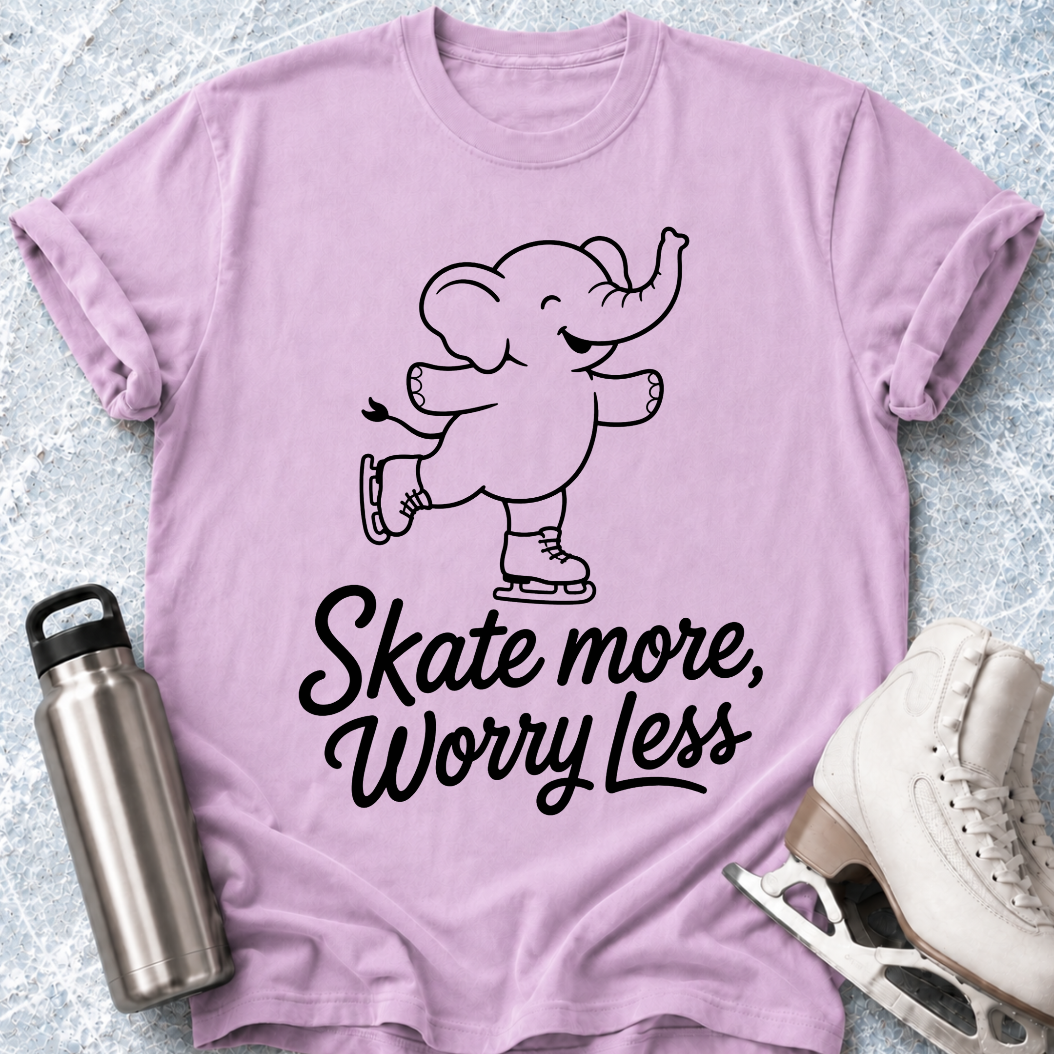 Worry Less- Elephant T-Shirt
