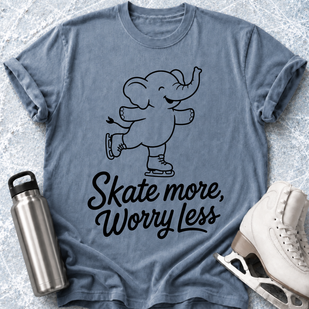 Worry Less- Elephant T-Shirt