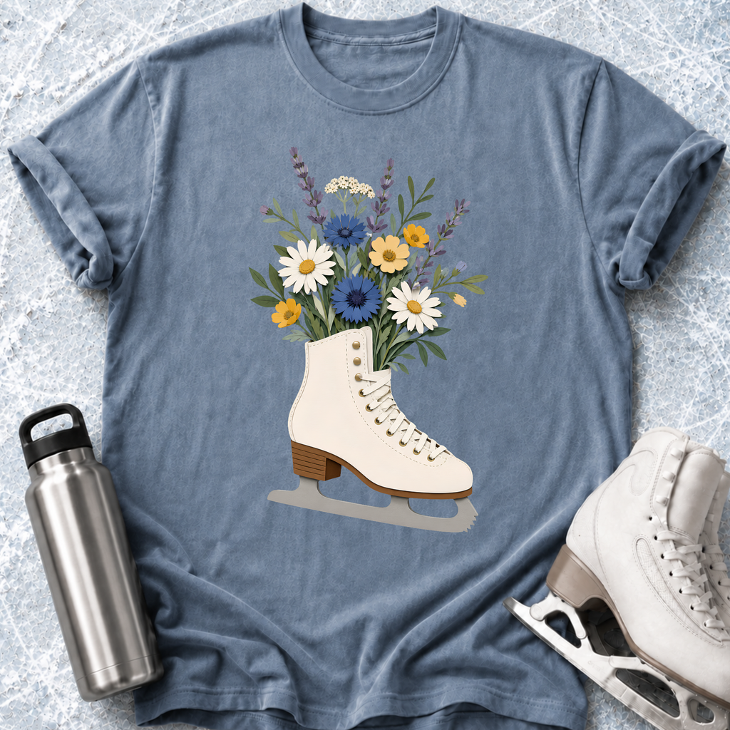 Skate Flowers T-Shirt