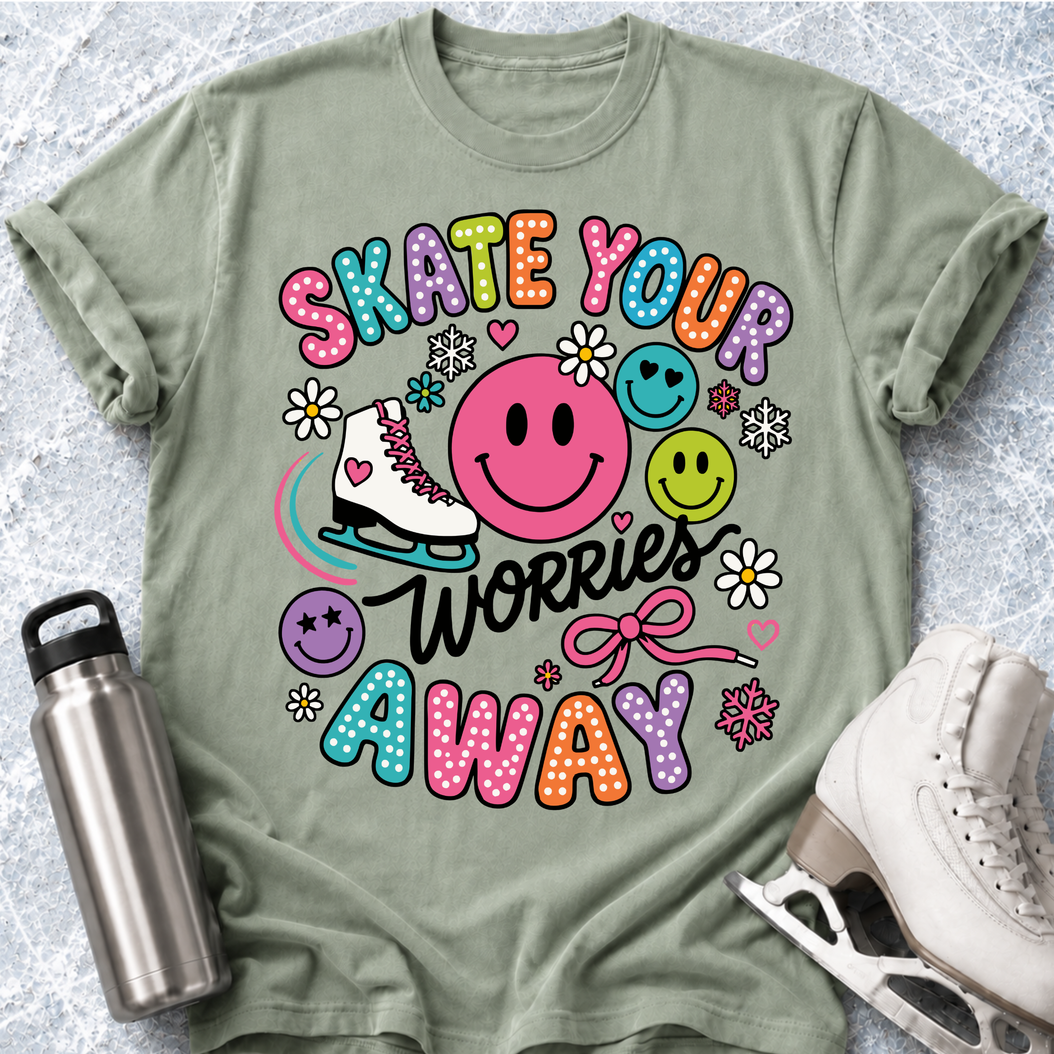 Skate Your Worries Away T-Shirt