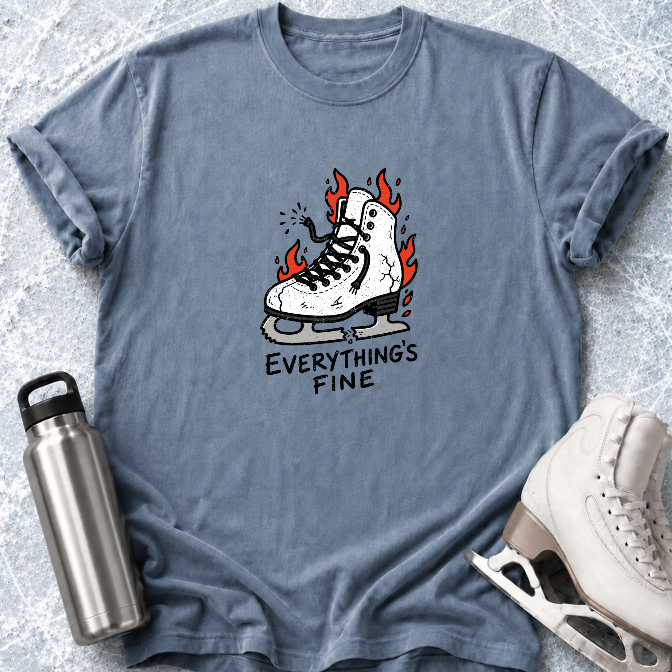 Damaged Skate T-Shirt