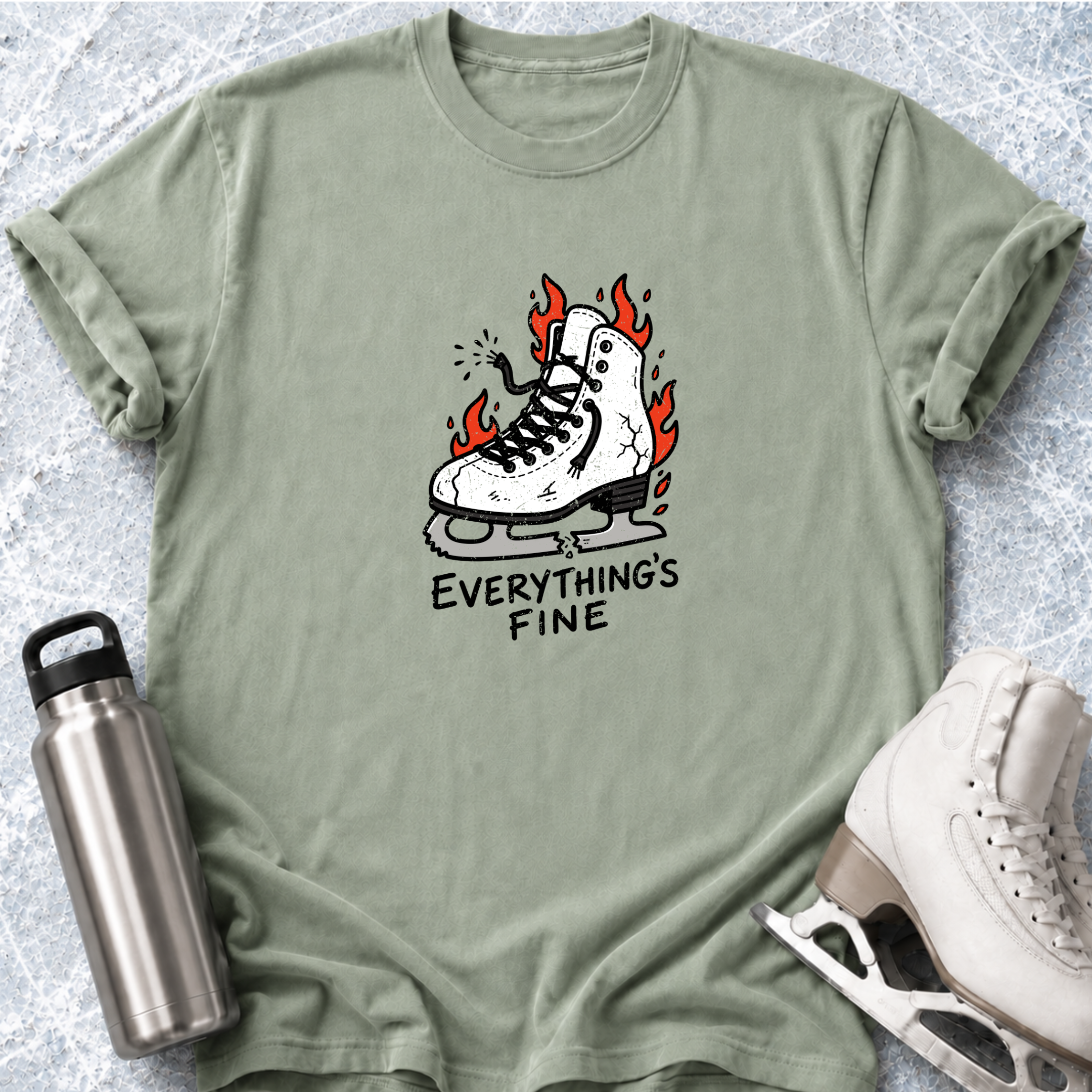 Damaged Skate T-Shirt