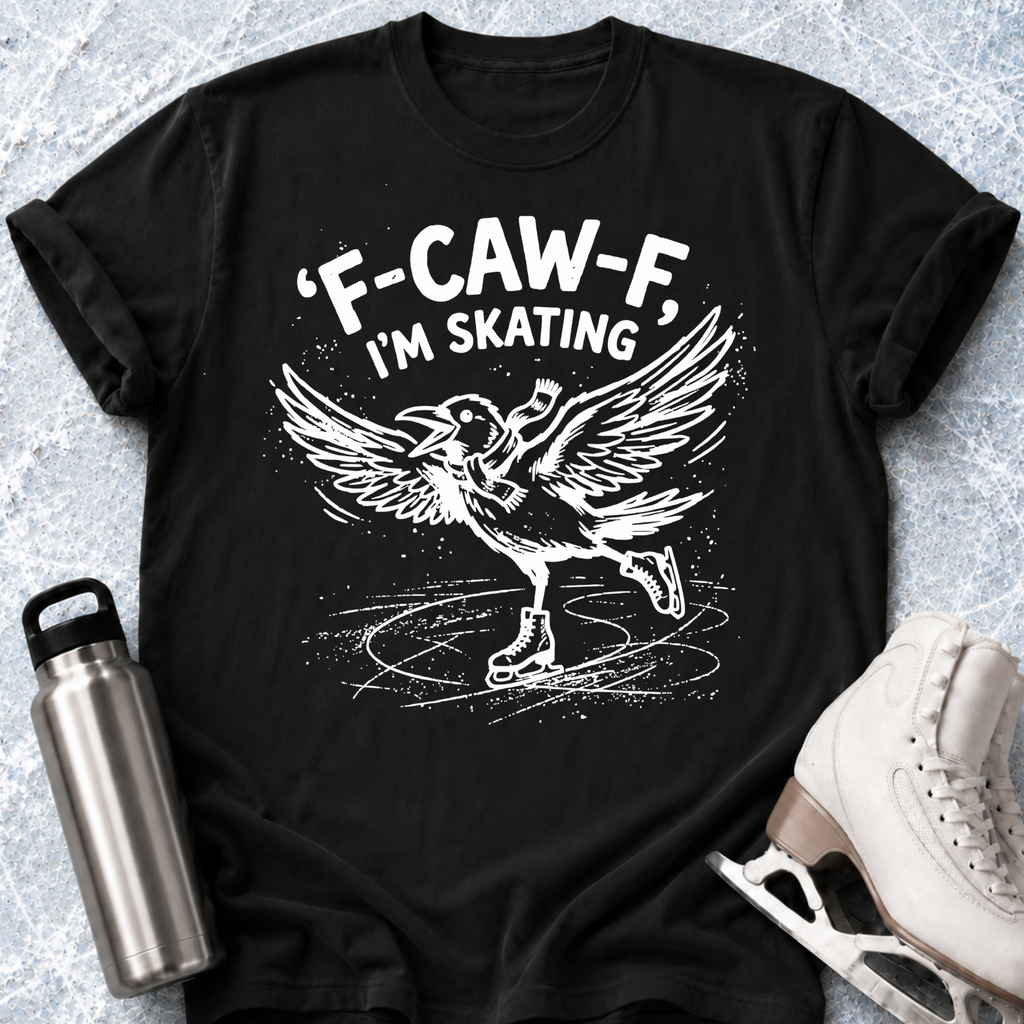 Skating Crow T-Shirt