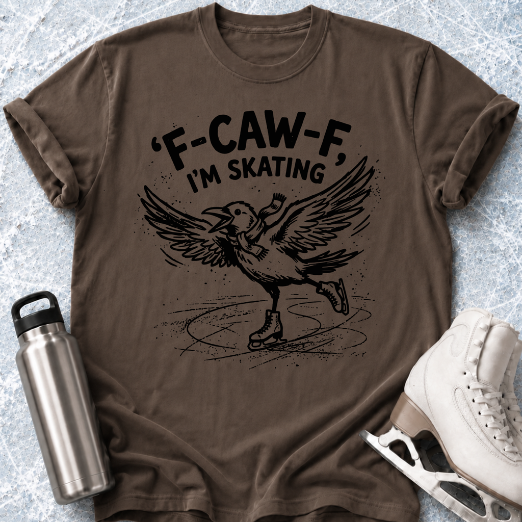 Skating Crow T-Shirt