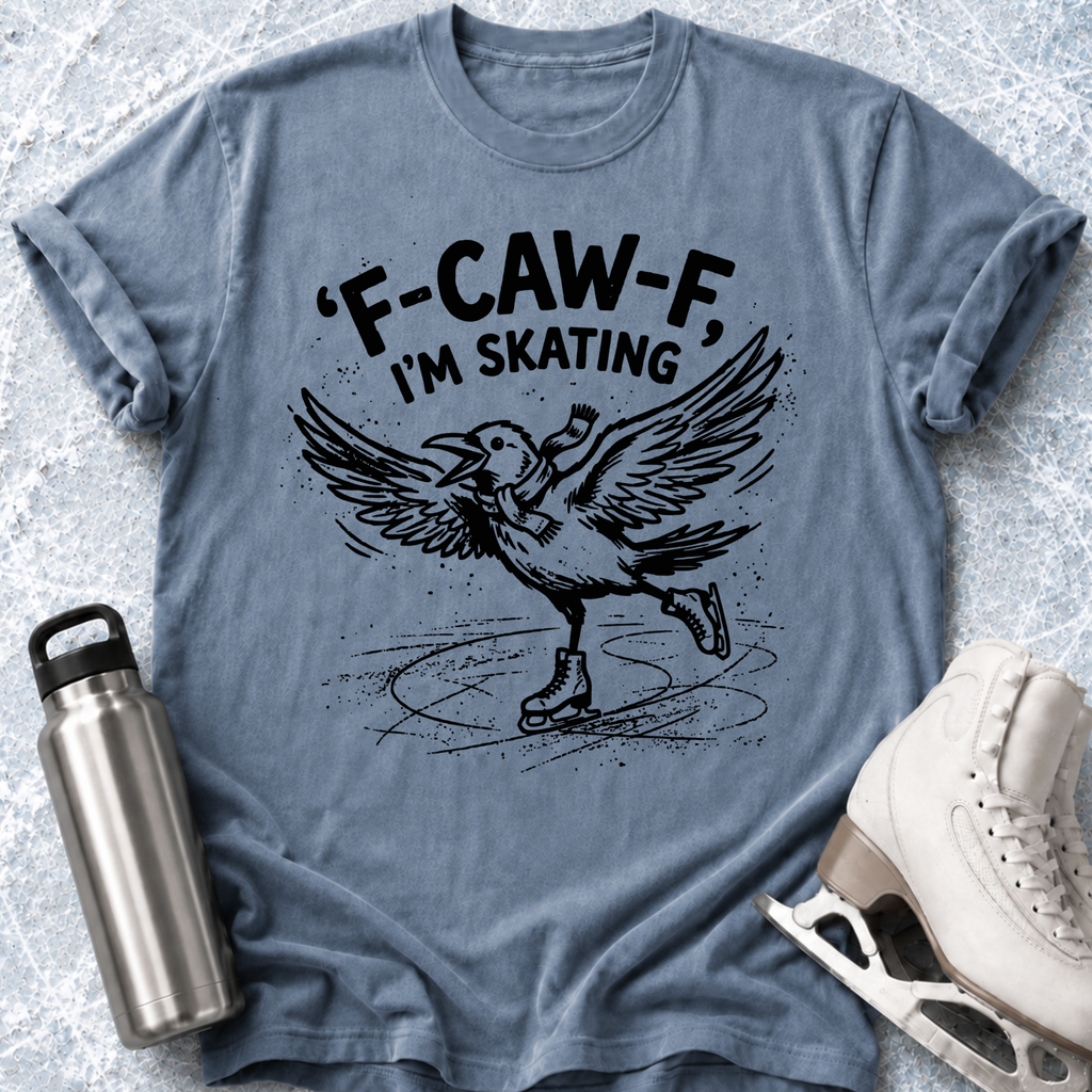 Skating Crow T-Shirt