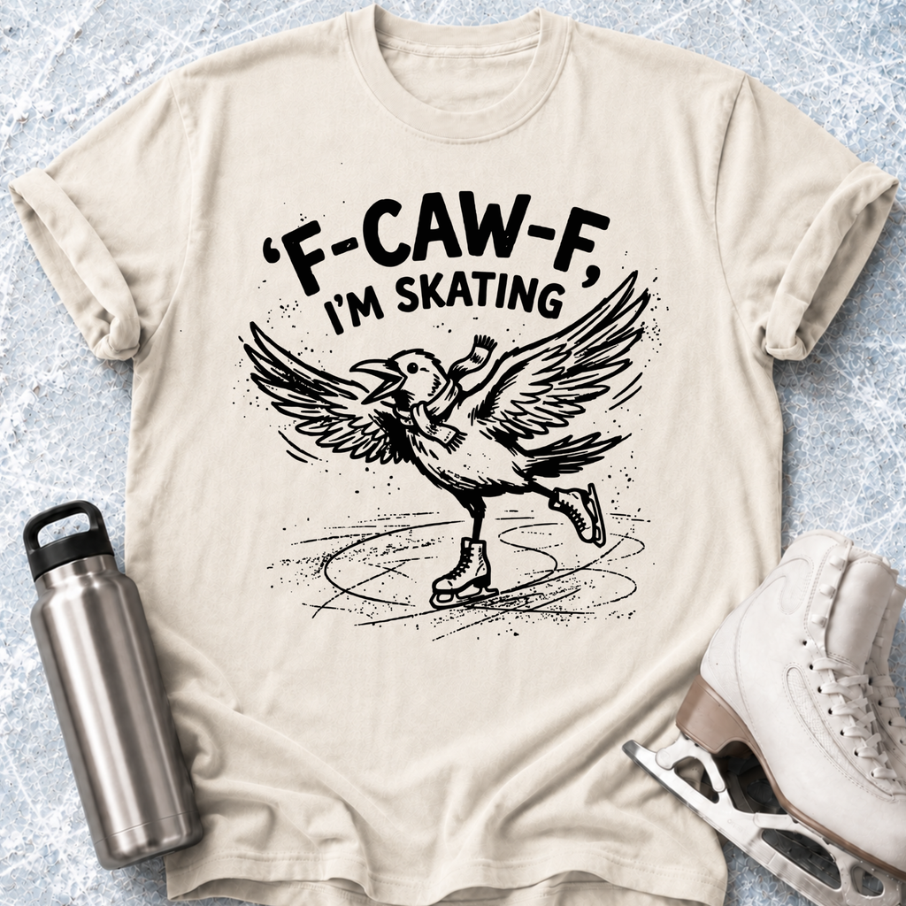 Skating Crow T-Shirt
