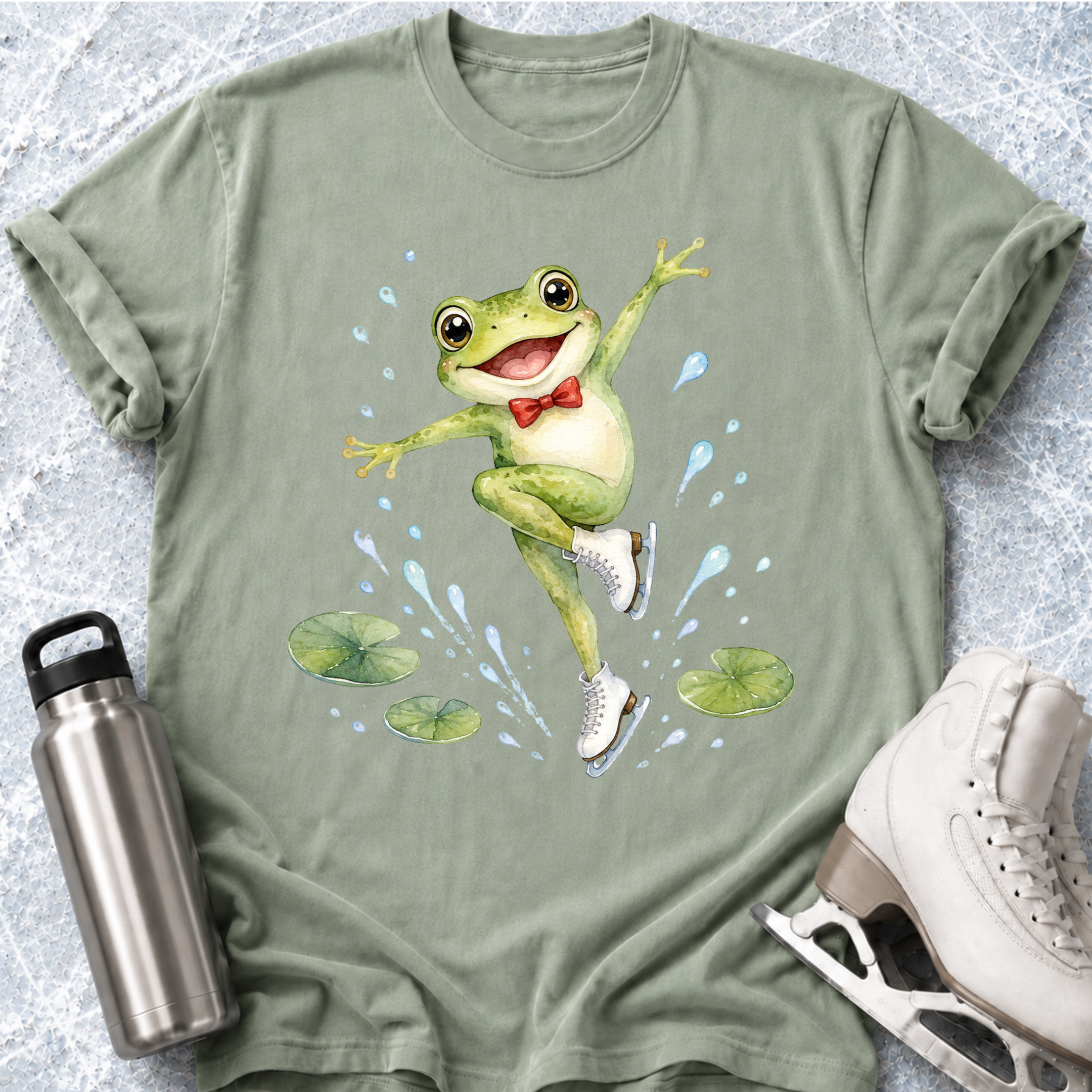 Watercolor Frog T-Shirt
