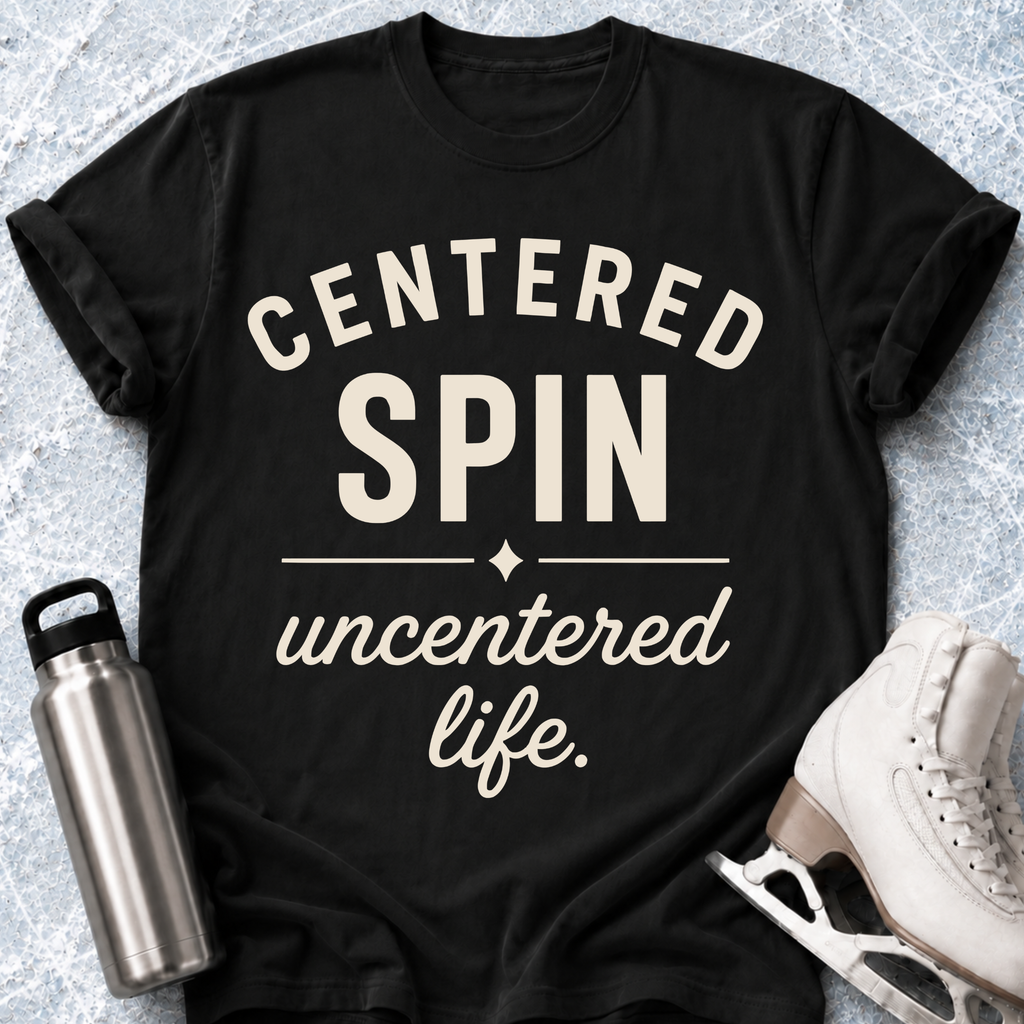 Centered Spin, Uncentered Life T-Shirt