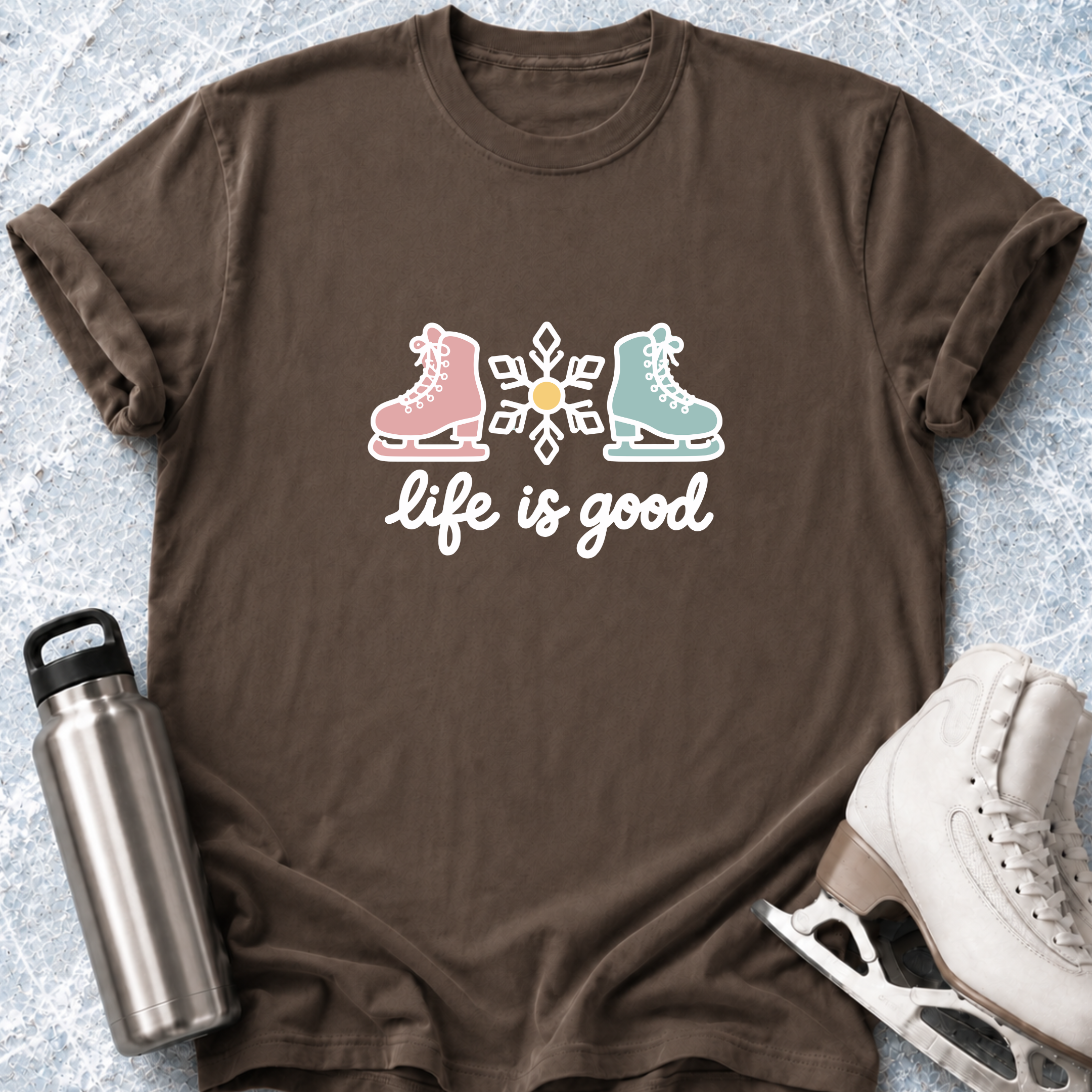 Life Is Good Side T-Shirt