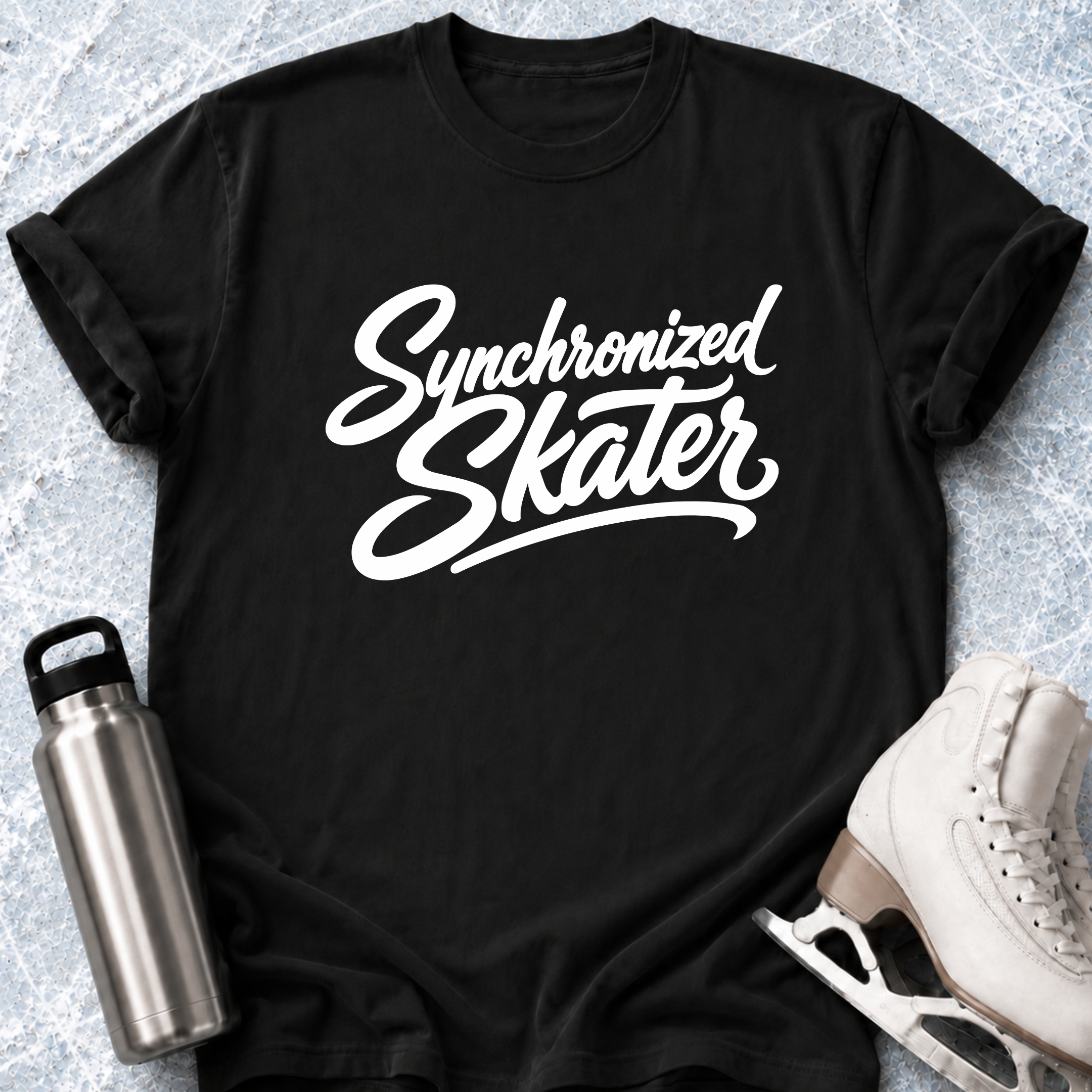 Synchronized Skater T-Shirt
