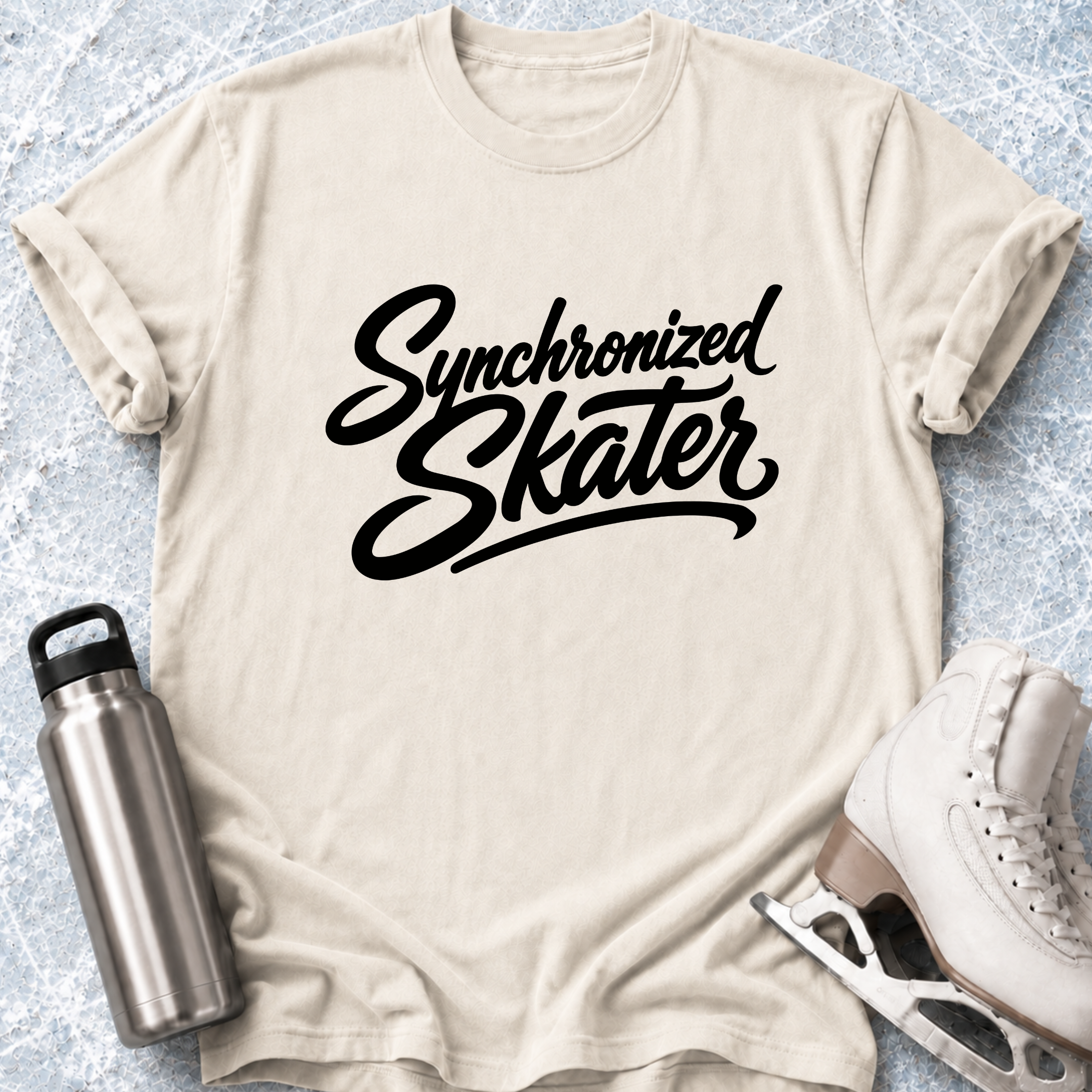 Synchronized Skater T-Shirt