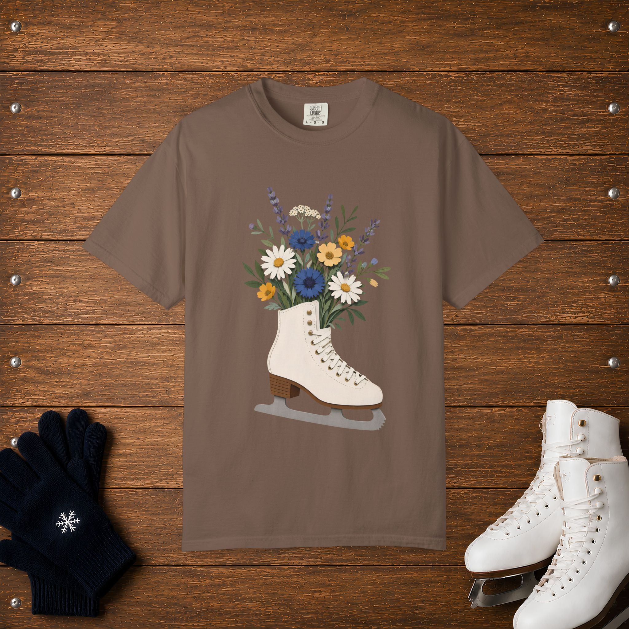 Skate Flowers T-Shirt
