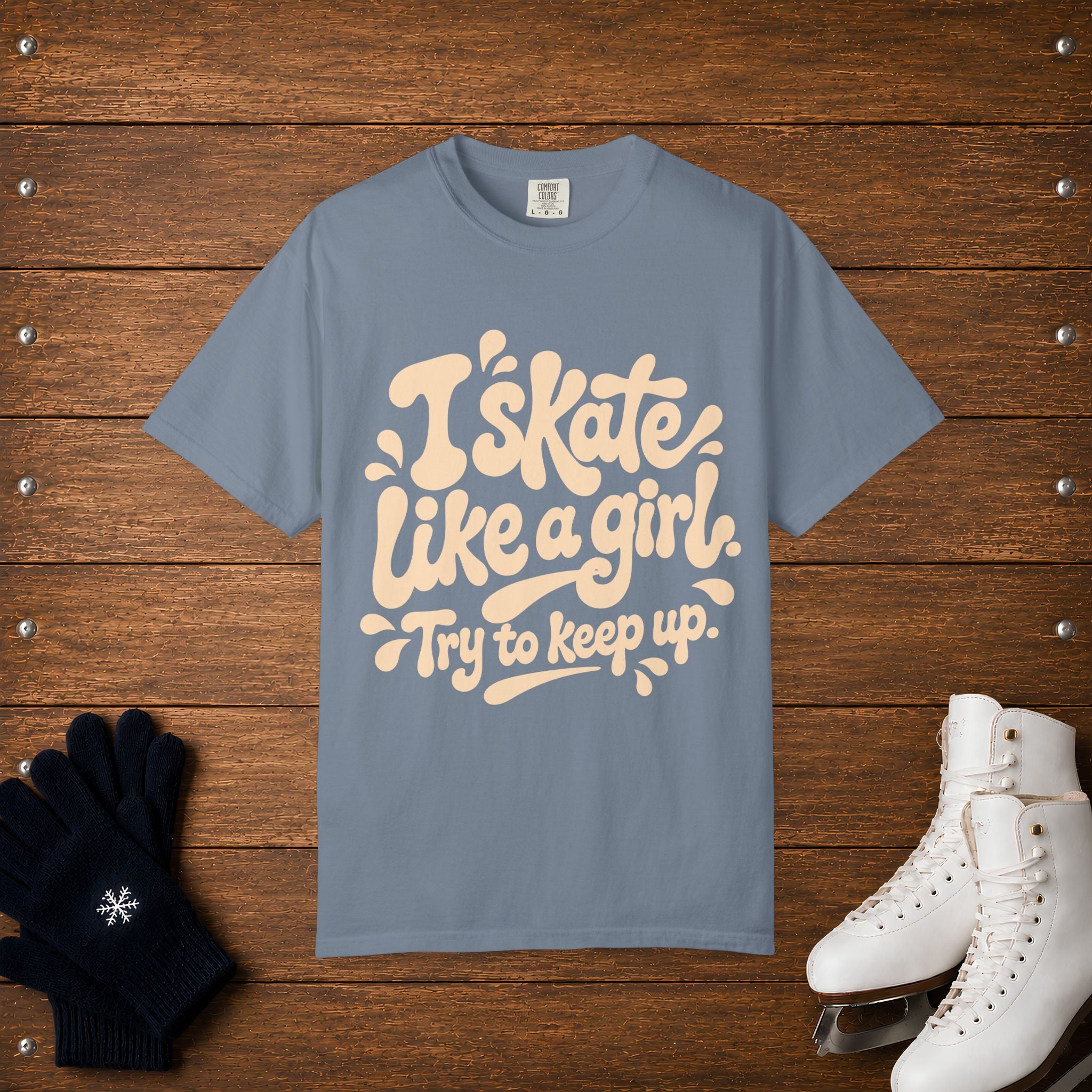 Skate Like A Girl- Keep Up T-Shirt
