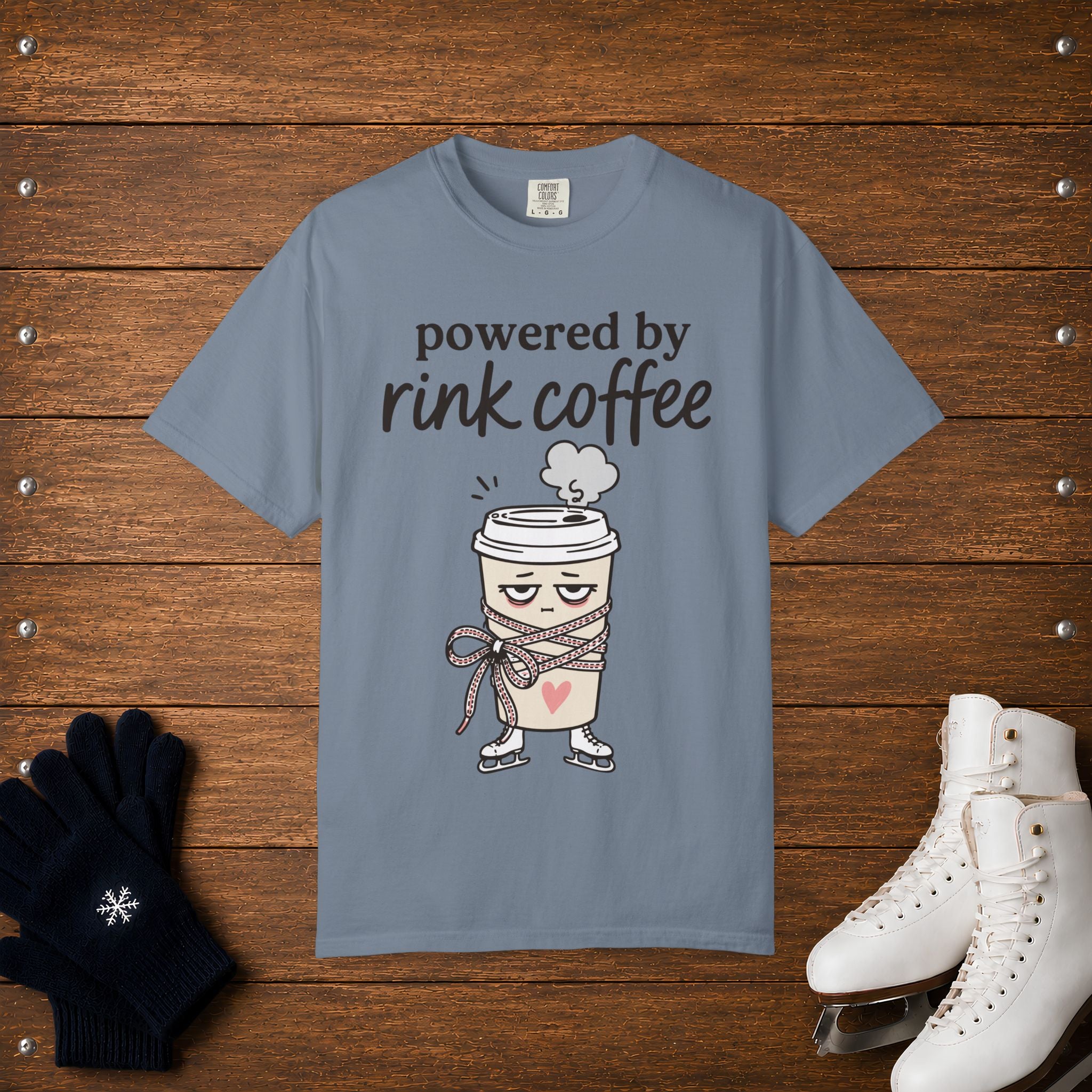 Powered By Rink Coffee T-Shirt