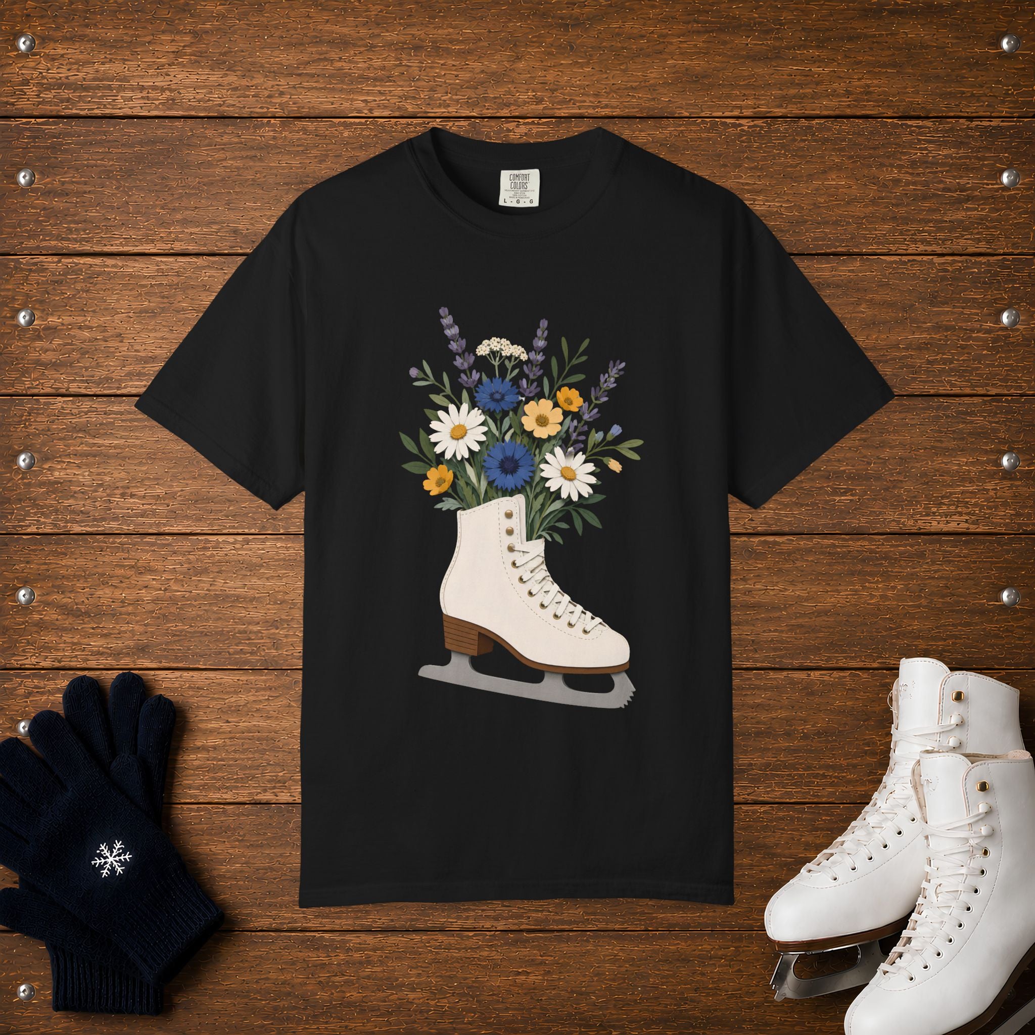 Skate Flowers T-Shirt