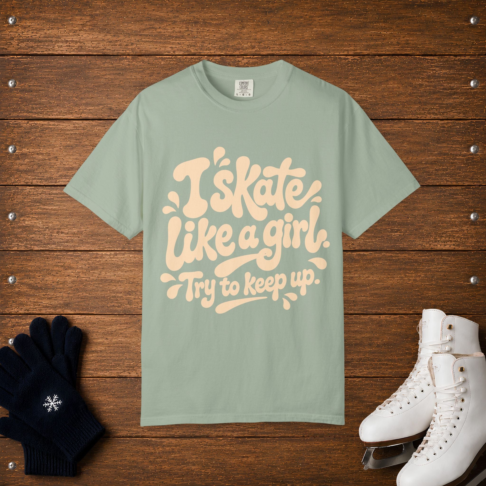 Skate Like A Girl- Keep Up T-Shirt