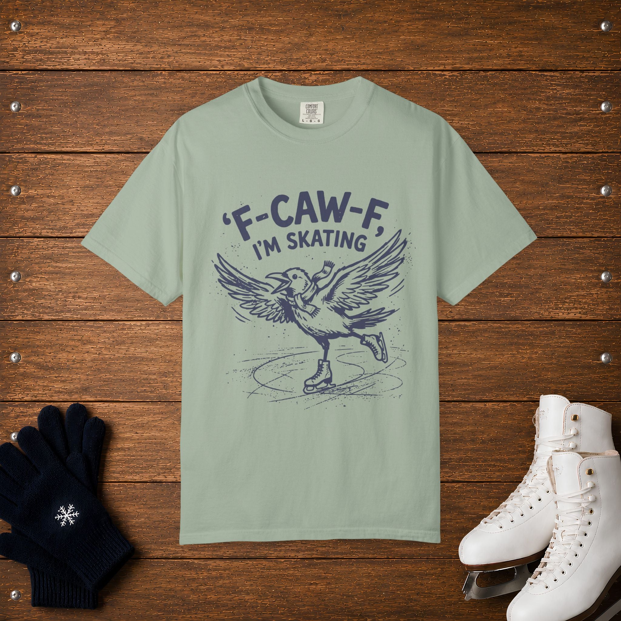 Skating Crow T-Shirt