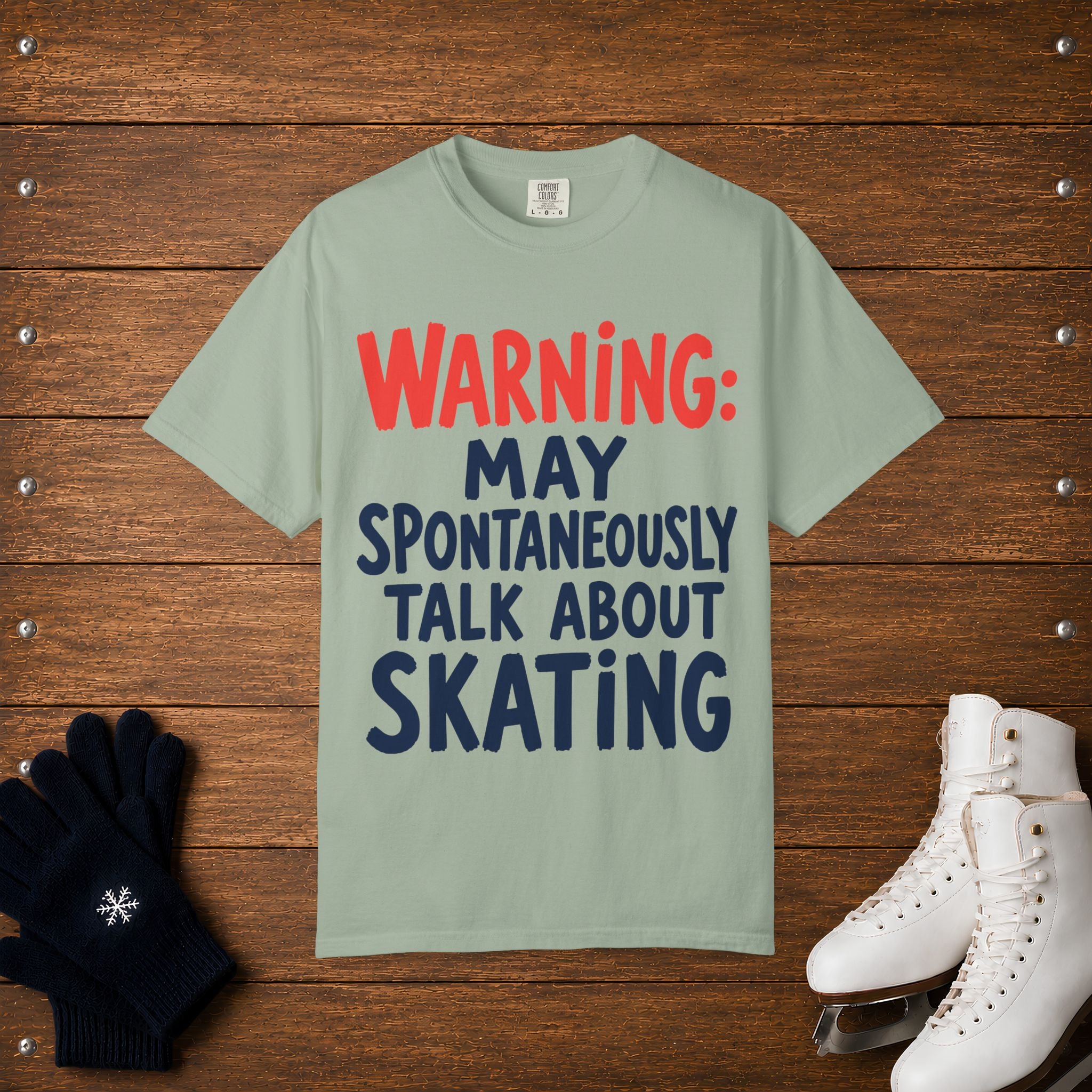 Spontaneously Talk About Skating T-Shirt