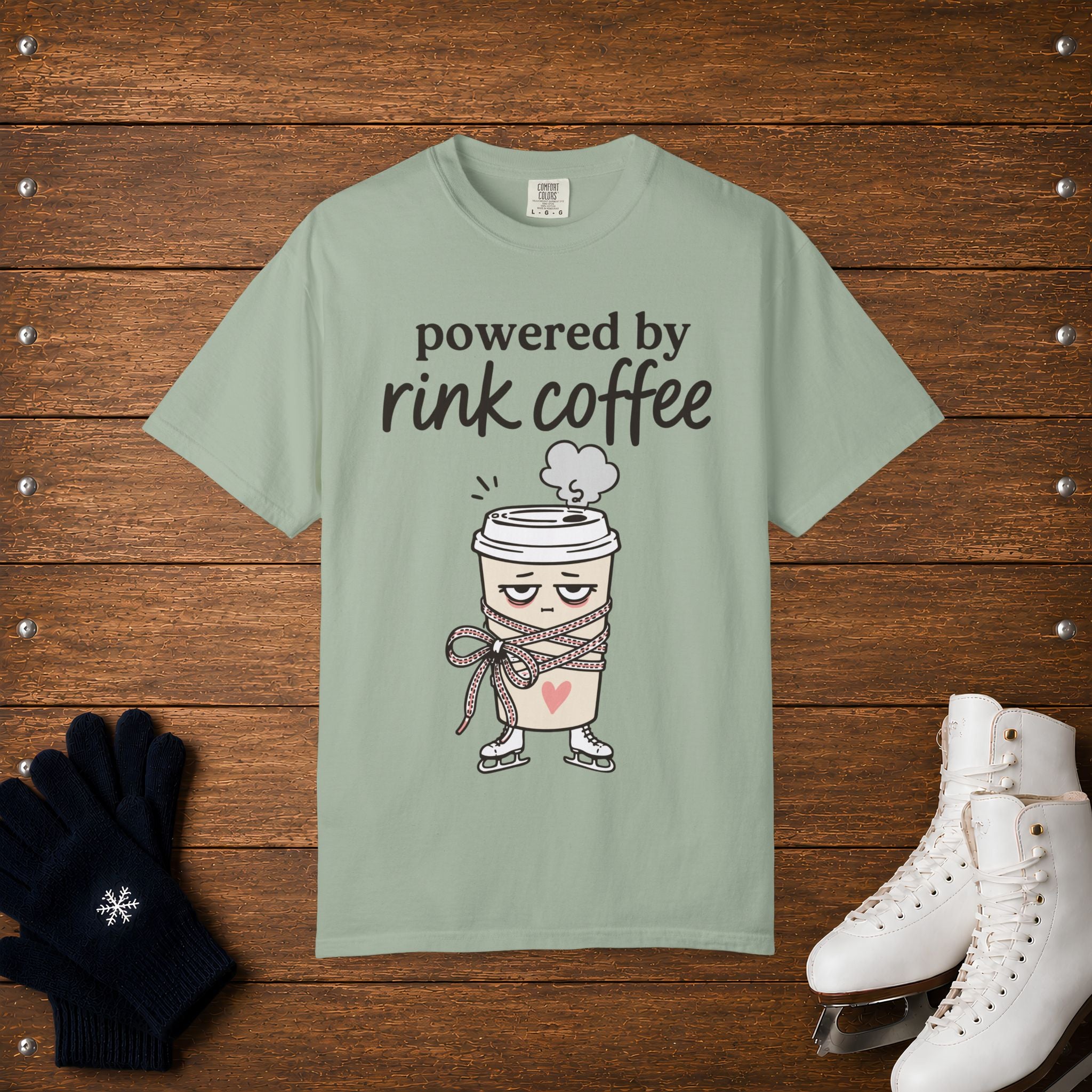 Powered By Rink Coffee T-Shirt