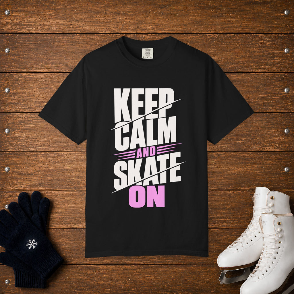 Keep Calm & Skate On T-Shirt