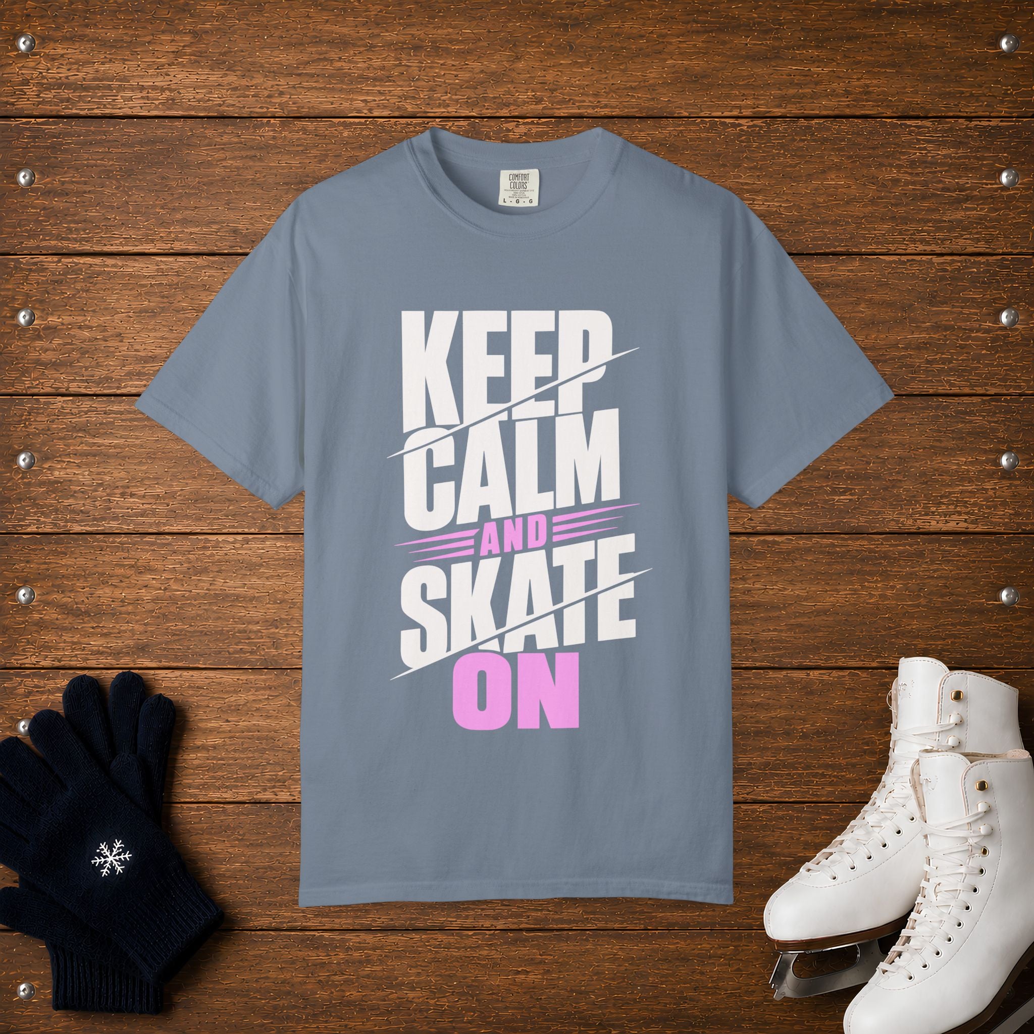 Keep Calm & Skate On T-Shirt