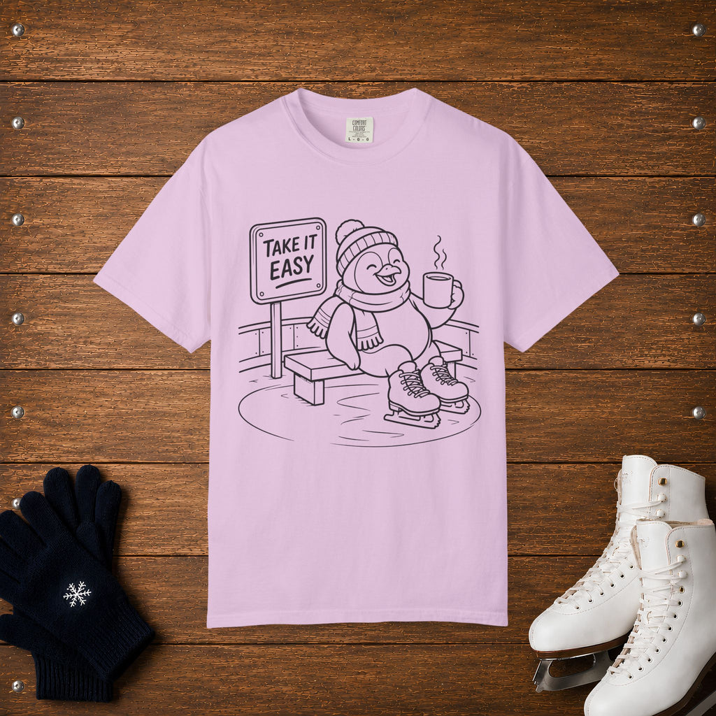 Take It Easy- Penguin T-Shirt