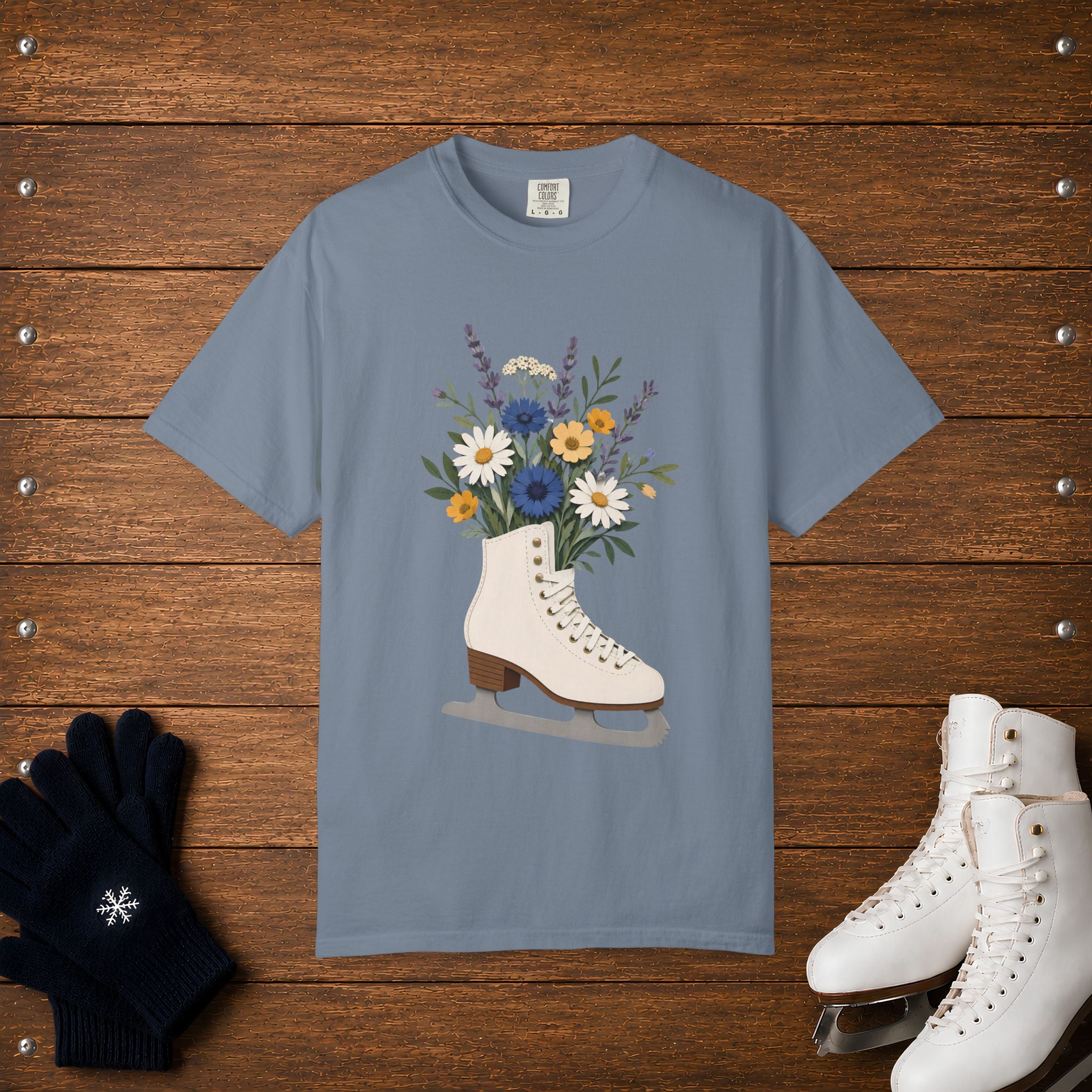 Skate Flowers T-Shirt