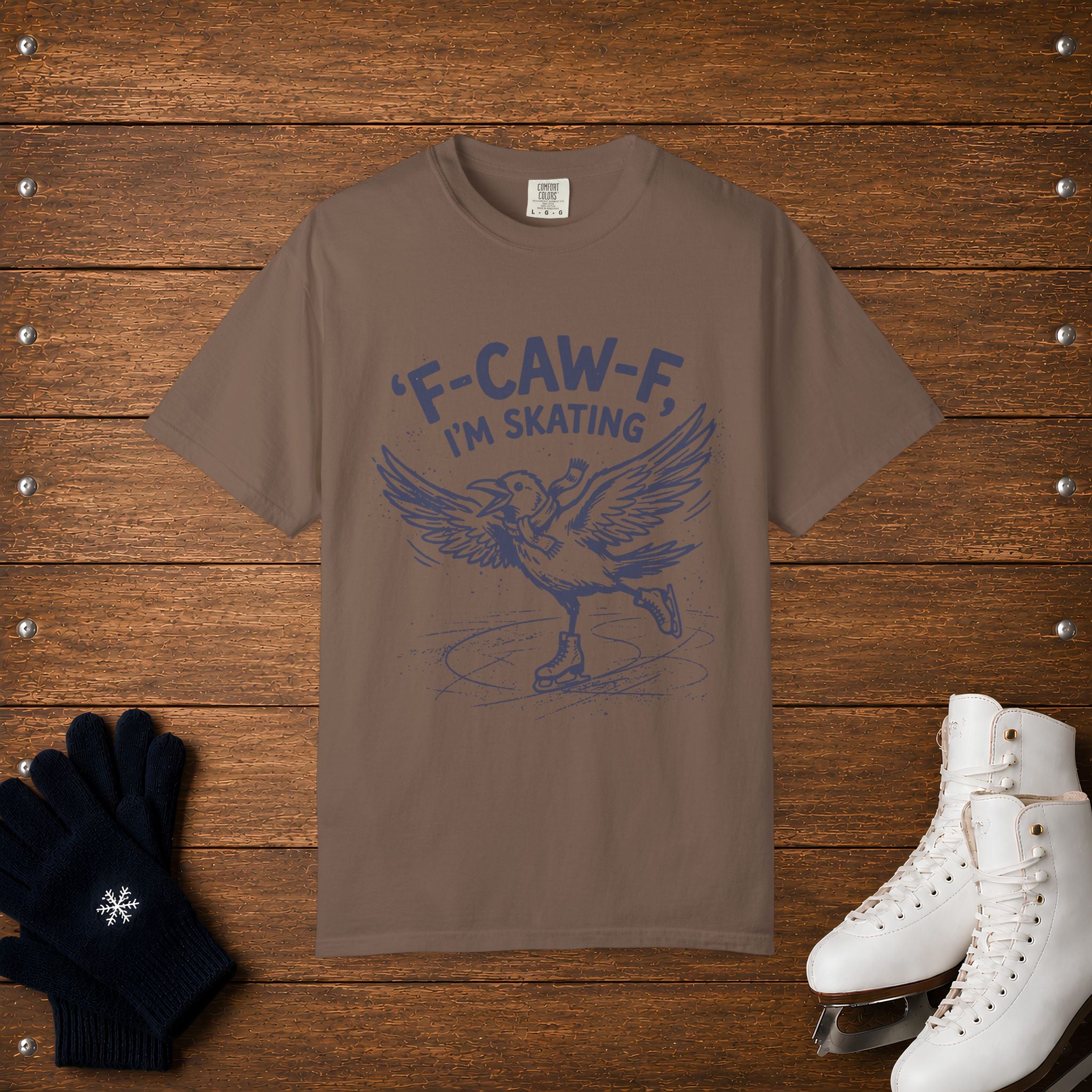 Skating Crow T-Shirt